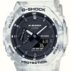 Men'S Casio | Casio G-Shock Frozen Forest Extra Bezel And Strap Set / Black Dial