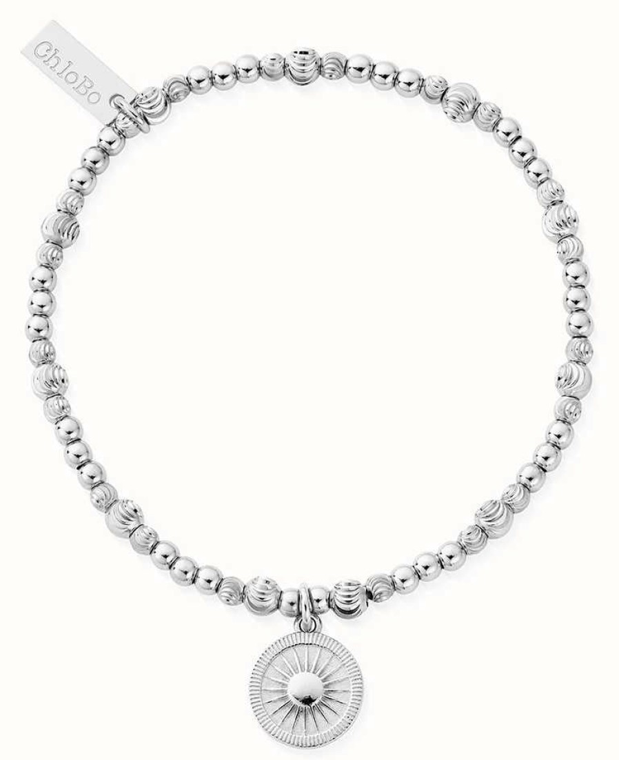 Jewelry ChloBo Jewellery | Chlobo Cute Sparkle Sun Catcher Bracelet Sterling Silver