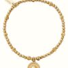 Jewelry ChloBo Jewellery | Chlobo Cute Sparkle Sun Catcher Bracelet Gold Plated