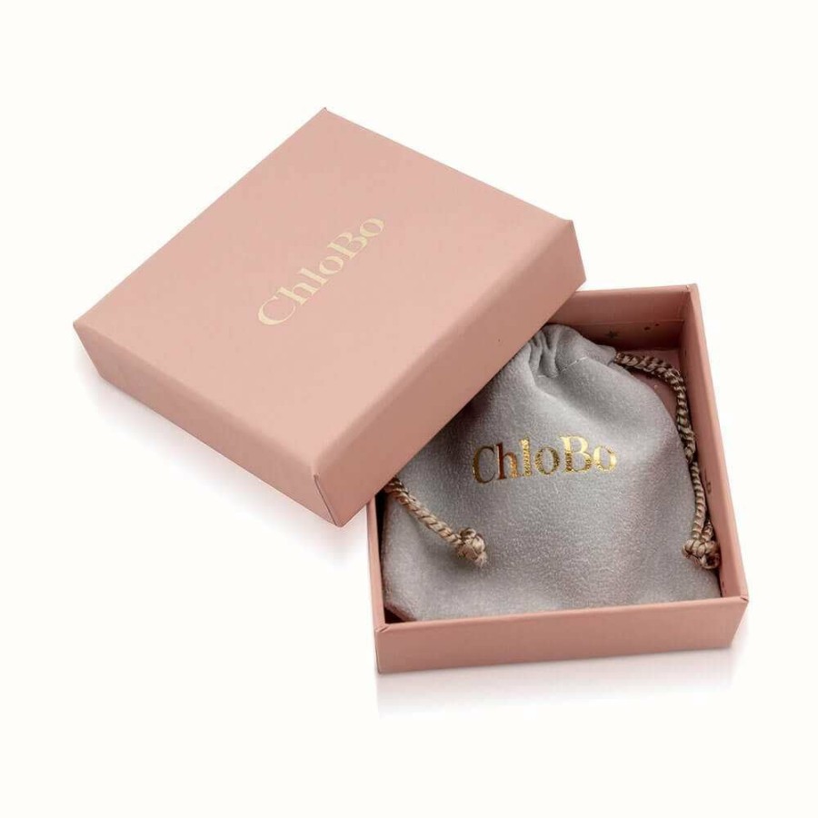 Jewelry ChloBo Jewellery | Chlobo Cute Sparkle Beaming Star Bracelet Gold Plated