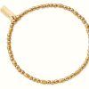 Jewelry ChloBo Jewellery | Chlobo Dainty Sparkle Bracelet Gold Plated