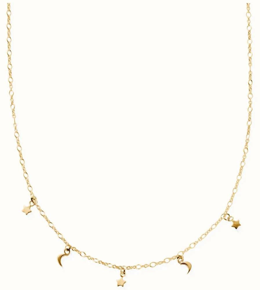 Jewelry ChloBo Jewellery | Chlobo Night Sky Necklace Gold Plated