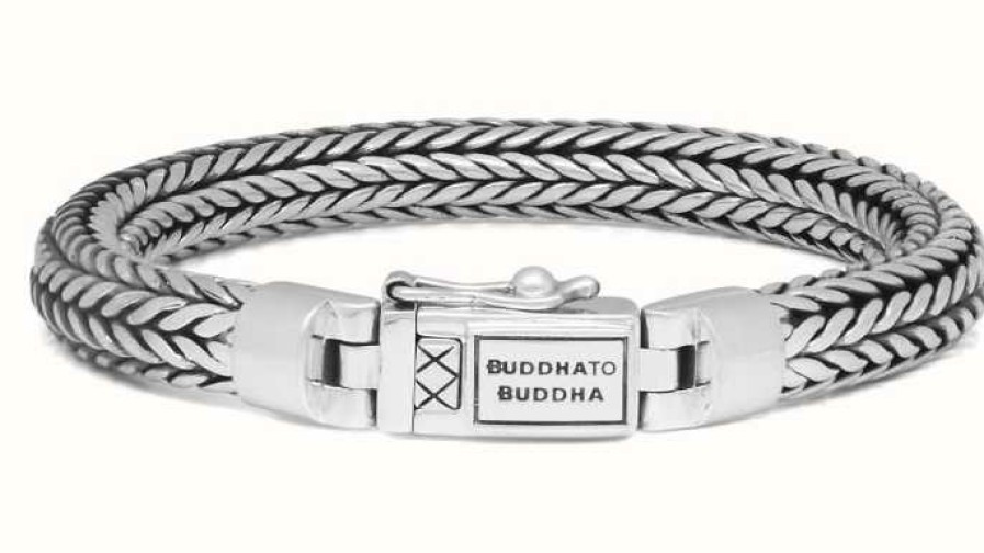 Jewelry Buddha To Buddha Jewellery | Buddha To Buddha 'Ellen' Sterling Silver Handmade Bracelet - 150 - (Size E)