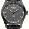 Men'S Alpina | Alpina Startimer Pilot Automatic (41Mm) Grey Dial / Grey Rubber