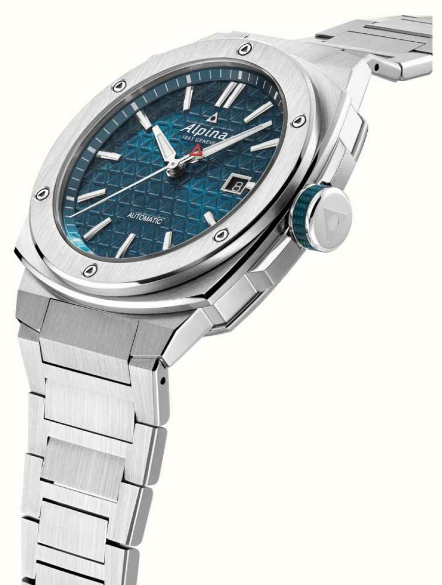 Men'S Alpina | Alpina Alpiner Extreme Automatic (41Mm) Blue Dial / Stainless Steel