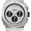 Men'S Alpina | Alpina Alpiner Extreme Chronograph Automatic (41Mm) Silver Dial / Stainless Steel Bracelet