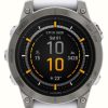 Men'S Garmin | Garmin Epix Pro Gen 2 (47Mm) Sapphire Titanium Whitestone Band