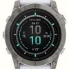 Men'S Garmin | Garmin Epix Pro Gen 2 (51Mm) Sapphire Titanium With Whitestone Band