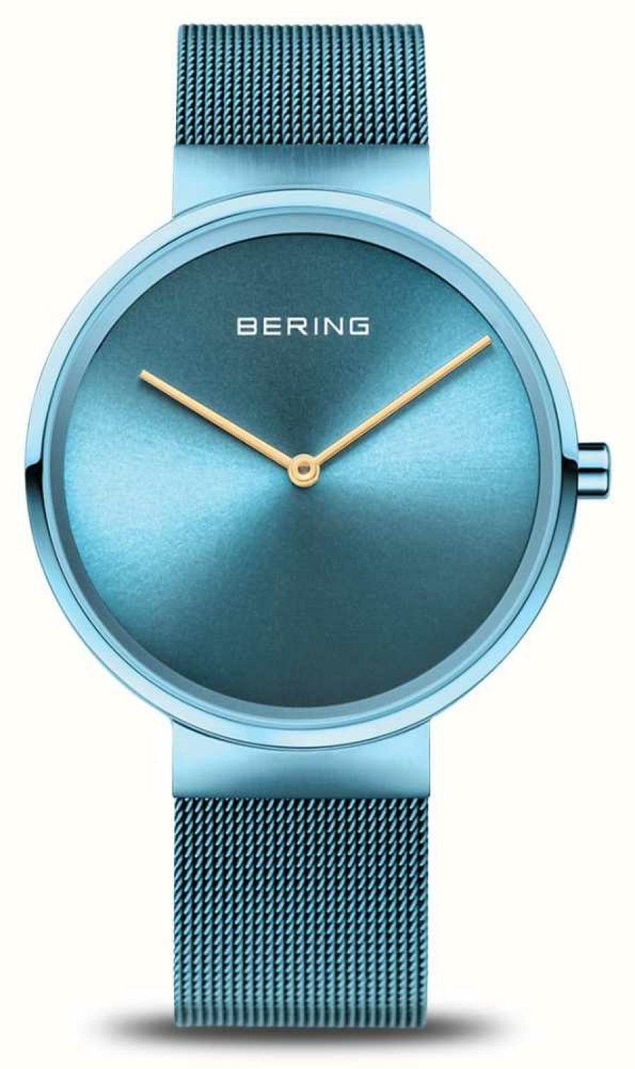 Women'S Bering | Bering Classic Women'S (39Mm) Blue Dial / Blue Milanese Bracelet