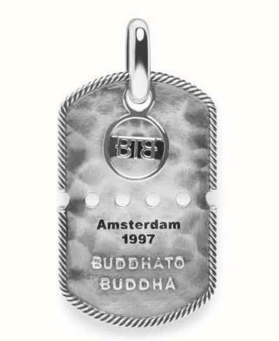 Jewelry Buddha To Buddha Jewellery | Buddha To Buddha Army Tag Pendant Sterling Silver 667 - (One Size)