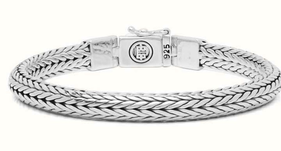 Jewelry Buddha To Buddha Jewellery | Buddha To Buddha Ellen Xs Bracelet Silver J150 - (Size E)