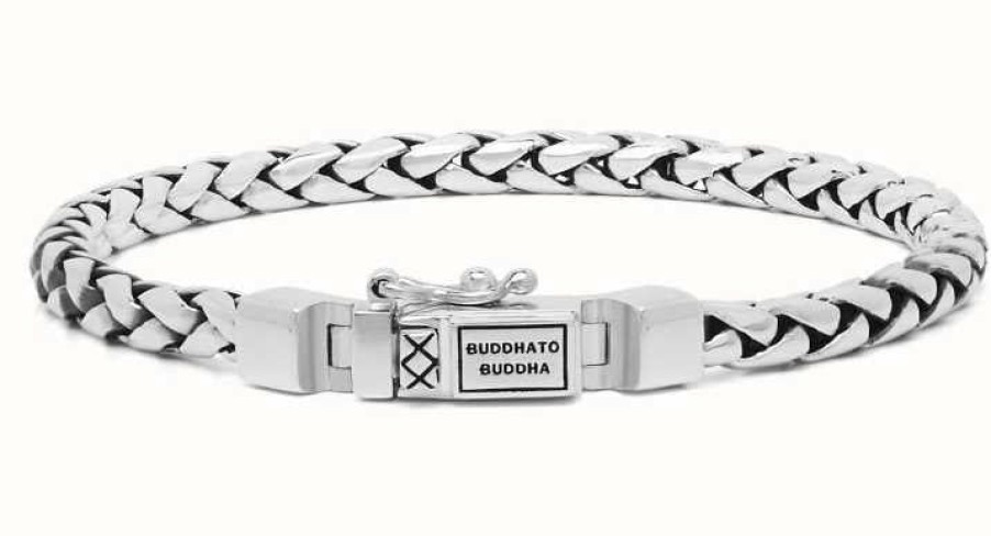 Jewelry Buddha To Buddha Jewellery | Buddha To Buddha George Xs Bracelet Silver J809 - (Size E)