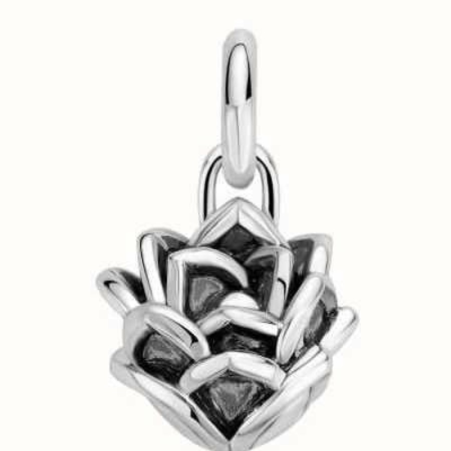 Jewelry Buddha To Buddha Jewellery | Buddha To Buddha Lotus Xs Sterling Silver 664 - (Pendant Only)