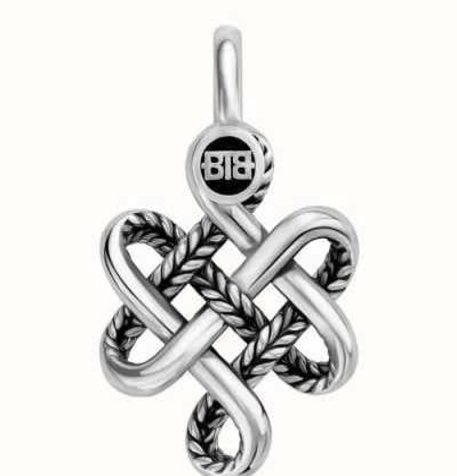 Jewelry Buddha To Buddha Jewellery | Buddha To Buddha Endless Knot Xs Sterling Silver 665 - (Pendant Only)