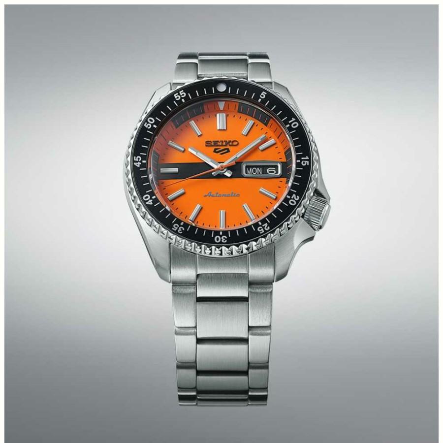 Men'S Seiko | Seiko 5 Sports 'New Double Hurricane' Retro Colour Collection