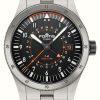 Men'S FORTIS | Fortis Flieger F-43 Triple-Gmt Original (43Mm) Titanium Block Bracelet