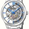 Men'S Festina | Festina Men'S Automatic Skeleton Dial / Stainless Steel Bracelet