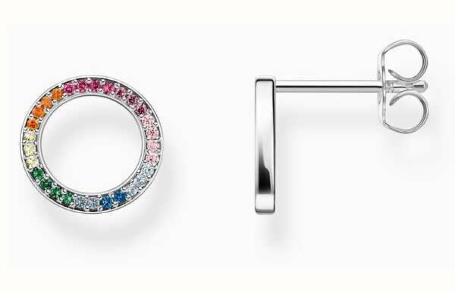 Jewelry Thomas Sabo Jewellery | Thomas Sabo Together Glam & Soul Stud Earrings Sterling Silver