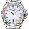 Women'S Thomas Sabo | Thomas Sabo Women'S Divine Rainbow (33Mm) Mother-Of-Pearl Dial / Stainless Steel Bracelet