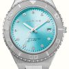 Women'S Bering | Bering Women'S Arctic Sailing (36Mm) Blue Dial / Stainless Steel Bracelet