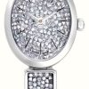 Women'S Swarovski | Swarovski Crystal Rock (26Mm) Silver Crystal Dial / Silver Crystal & Stainless Steel