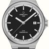 Men'S Certina | Certina Ds-7 Powermatic 80 (39Mm) Black Dial / Stainless Steel Bracelet