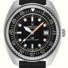 Men'S Certina | Certina Ds Ph1000M Powermatic 80 (43.5Mm) Black Dial / Black Fabric