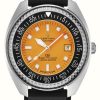 Men'S Certina | Certina Ds Ph1000M Powermatic 80 Limited Edition (43.5Mm) Orange Dial / Black Rubber