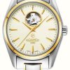 Men'S Roamer | Roamer Searock Master Automatic Cream Dial Two Tone Stainless Steel