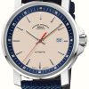 Men'S Muhle Glashutte | Muhle Glashutte 29Er Big (42.4Mm) Sand Dial / Blue Canvas Strap