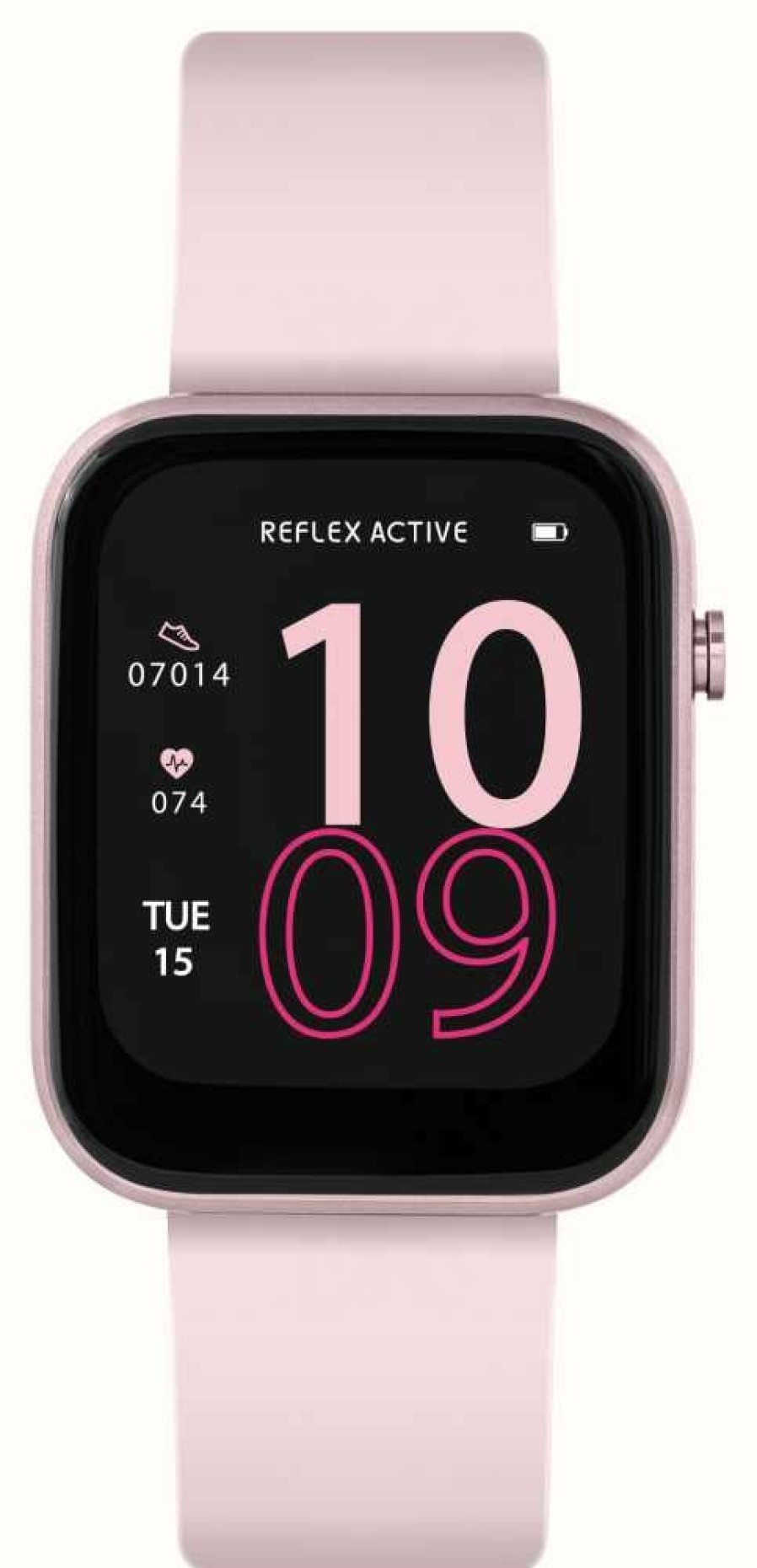 Men'S Reflex Active | Reflex Active Series 12 Multi-Function Smartwatch (38Mm) Digital Dial / Shell Pink Silicone