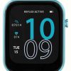 Men'S Reflex Active | Reflex Active Series 12 Multi-Function Smartwatch (38Mm) Digital Dial / Sky Blue Silicone