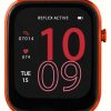 Men'S Reflex Active | Reflex Active Series 12 Multi-Function Smartwatch (38Mm) Digital Dial / Flame Red Silicone