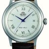 Men'S Orient | Orient Bambino Mechanical (40.5Mm) White Dial / Brown Leather