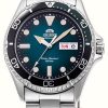 Men'S Orient | Orient Mako Vintage Mechanical (42Mm) Blue Fume Dial / Stainless Steel