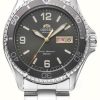 Men'S Orient | Orient Mako 2023 Mechanical (42Mm) Grey Dial / Stainless Steel