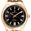 Men'S GANT | Gant Sussex 44 (43.5Mm) Black Dial / Gold Pvd Stainless Steel