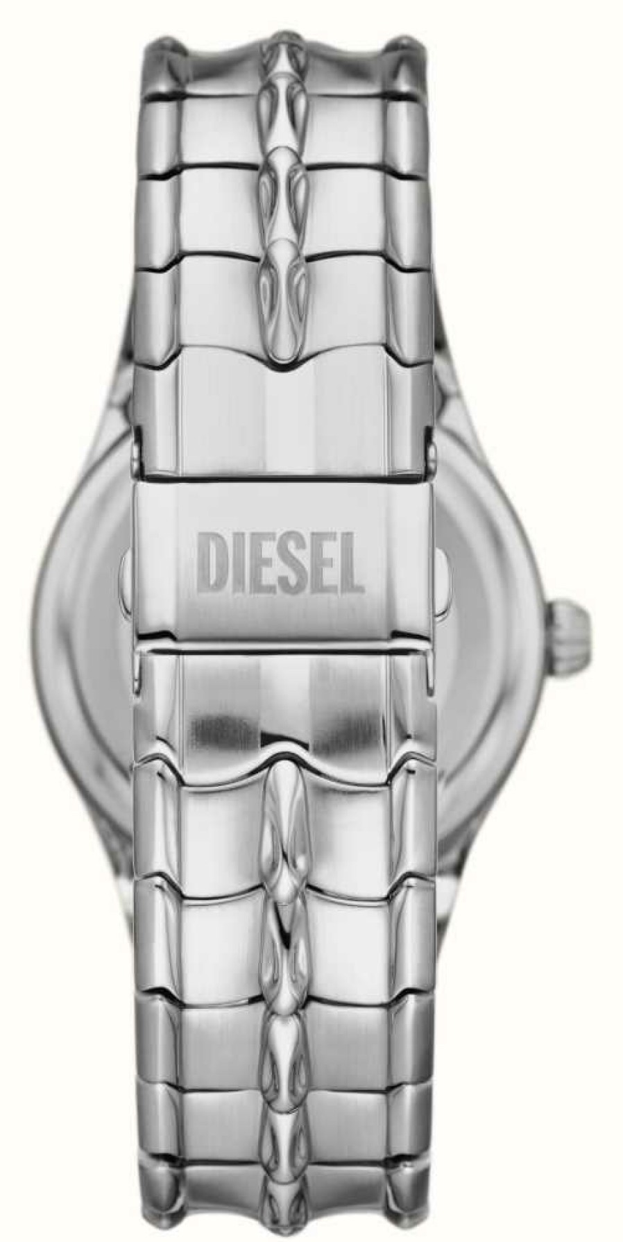 Men'S Diesel | Diesel Vert (44Mm) Silver Dial / Stainless Steel Bracelet