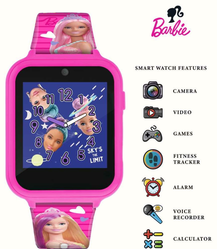 Jewelry Children's Character | Barbie (English Only) Kids Interactive Watch Activity Tracker