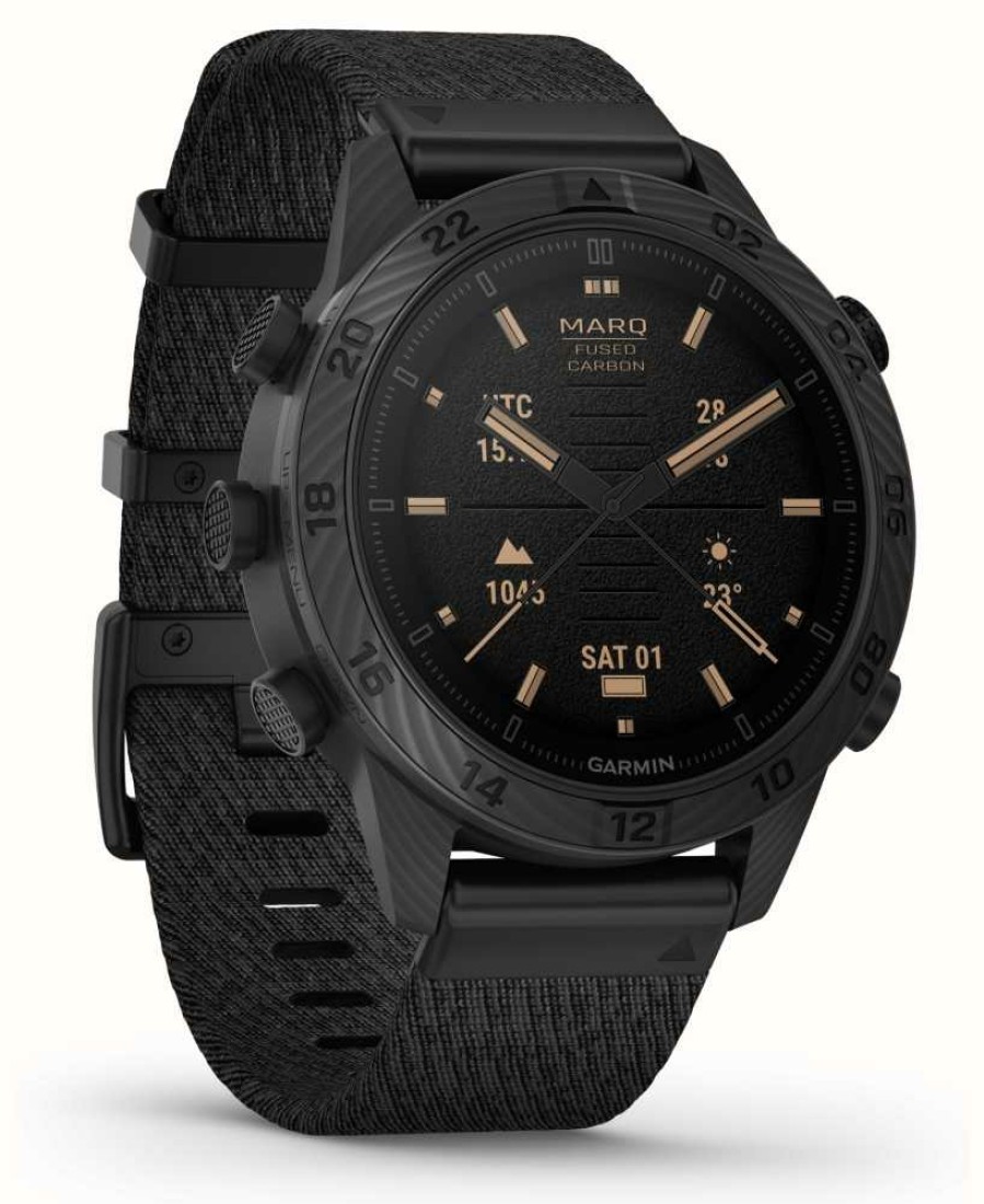 Men'S Garmin | Garmin Marq Commander (Gen 2) Carbon Edition - Premium Tool Watch