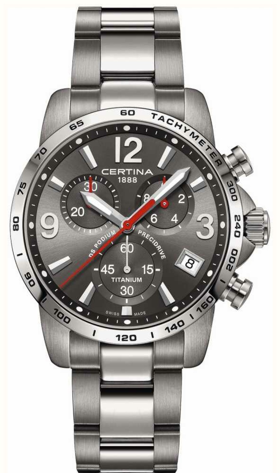 Men'S Certina | Certina Men'S Ds Podium Titanium 41Mm Case