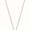 Jewelry ChloBo Jewellery | Chlobo Diamond Cut Chain With Moon Magic Pendant Sterling Silver Necklace