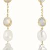 Jewelry Radley Jewellery | Radley Jewellery Princess Road Gold Plated Pearl Drop Earrings