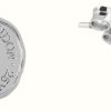 Jewelry Radley Jewellery | Radley Jewellery Signature Penny Silver Plated Stud Earrings