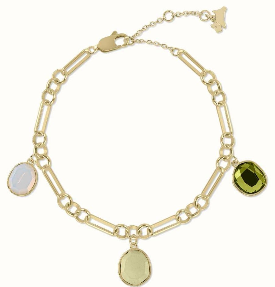 Jewelry Radley Jewellery | Radley Jewellery Gold Plated Tulip Street Charm Bracelet