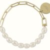 Jewelry Radley Jewellery | Radley Jewellery Gold Plated Freshwater Pearls Bracelet