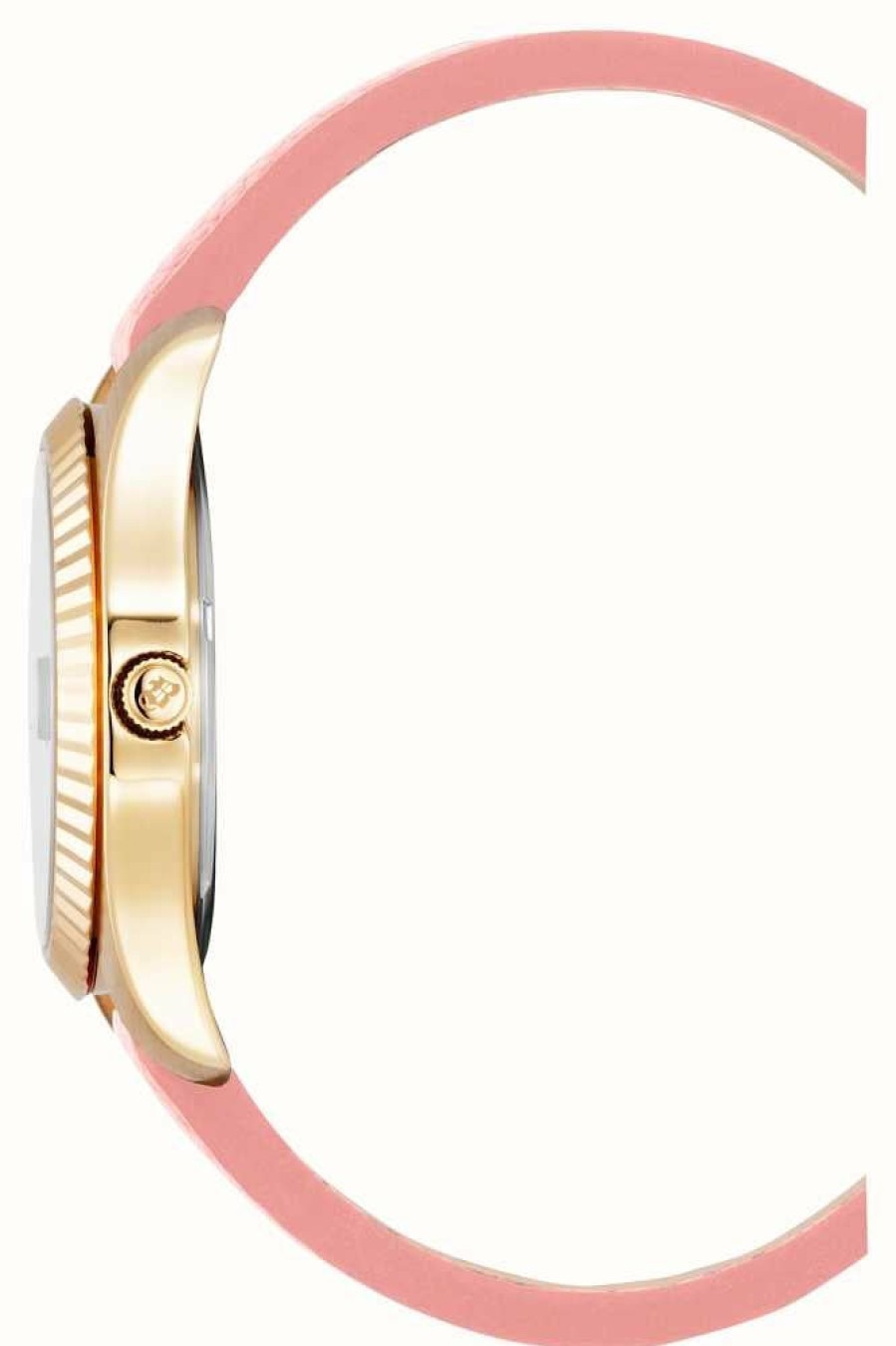 Women'S Jacques Du Manoir | Jacques Du Manoir Inspiration Rainbow (36Mm) Pink Dial / Pink Leather Strap