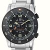 Men'S Elliot Brown | Elliot Brown Beachmaster Founder'S Edition (40Mm) Black Dial / Stainless Steel Bracelet Rubber Strap Set