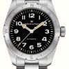 Men'S Hamilton | Hamilton Khaki Field Expedition Automatic (37Mm) Black Dial / Stainless Steel Bracelet