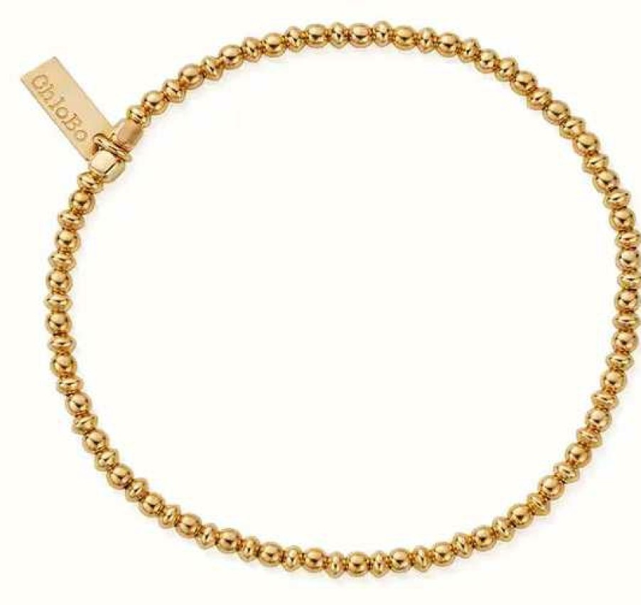 Jewelry ChloBo Jewellery | Chlobo Man Gold Essential Layering Bracelet